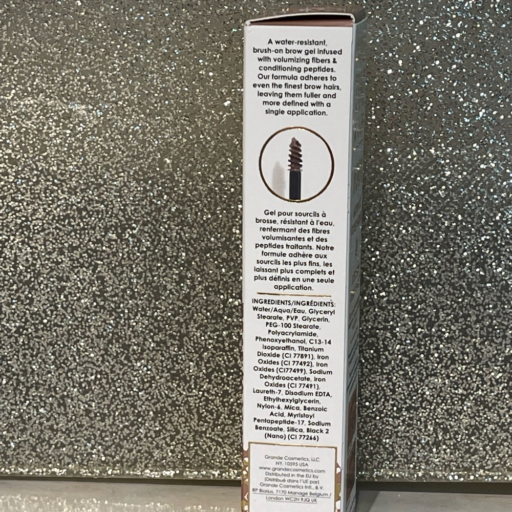 5 for $25 item ๐บ Grande Cosmetics Brow-Fill Volumizing Gel in Light - Picture 4 of 6